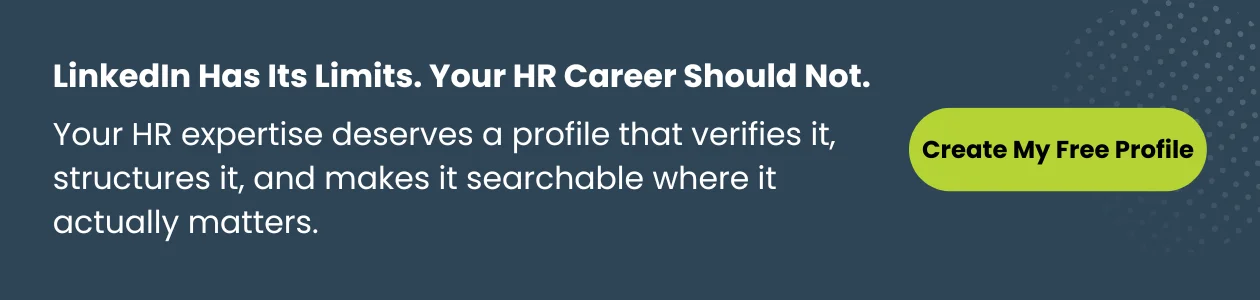 NextInHR HR Verified Profile CTA