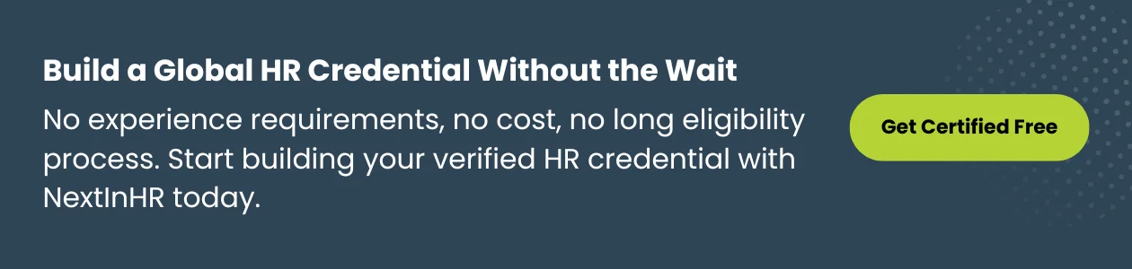 HR Certifications CTA