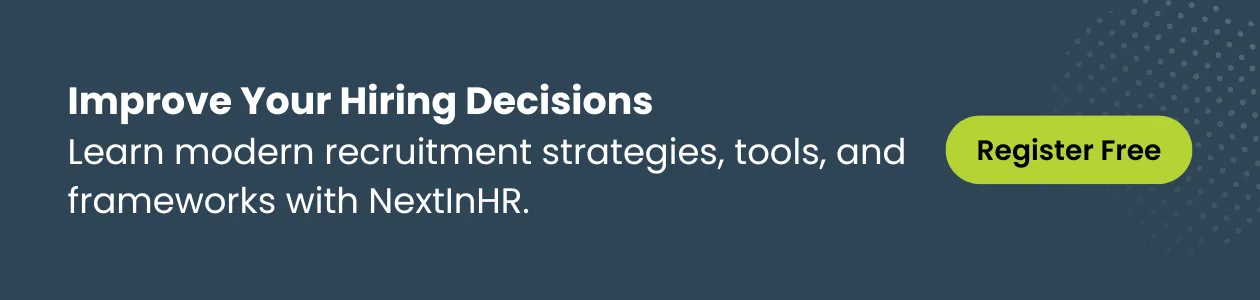 Improve hiring decisions with NextInHR through modern recruitment strategies and tools