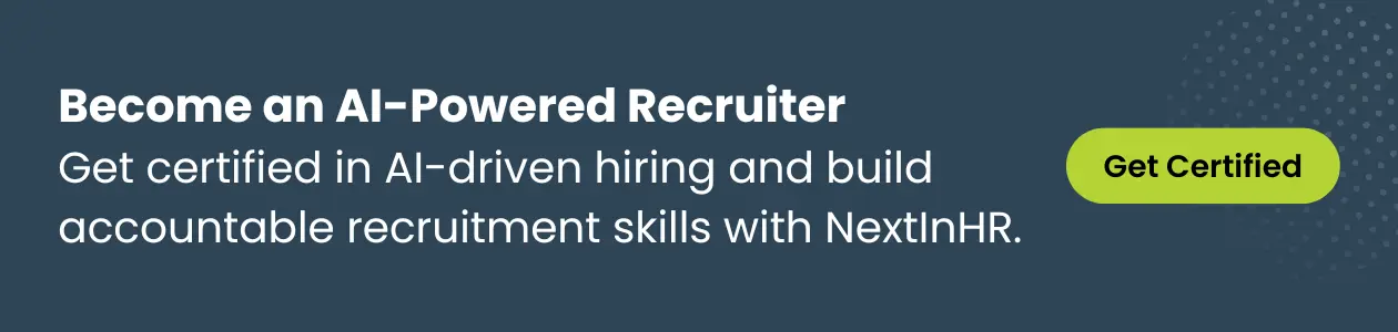 Become an AI powered recruiter with NextInHR 