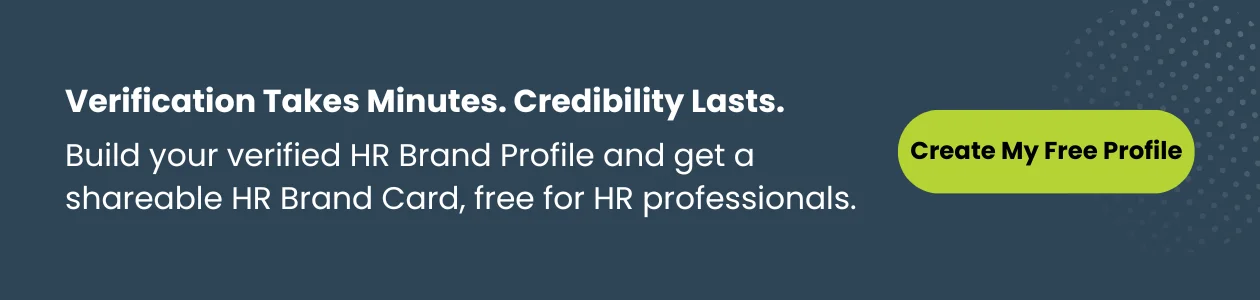 NextInHR HR Verified Profile CTA