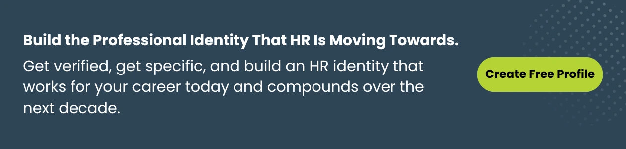 HR Verified Profile CTA
