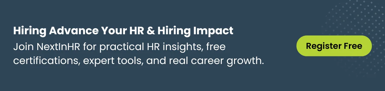 Hiring Advance and Hiring Impact with NextInHR CTA