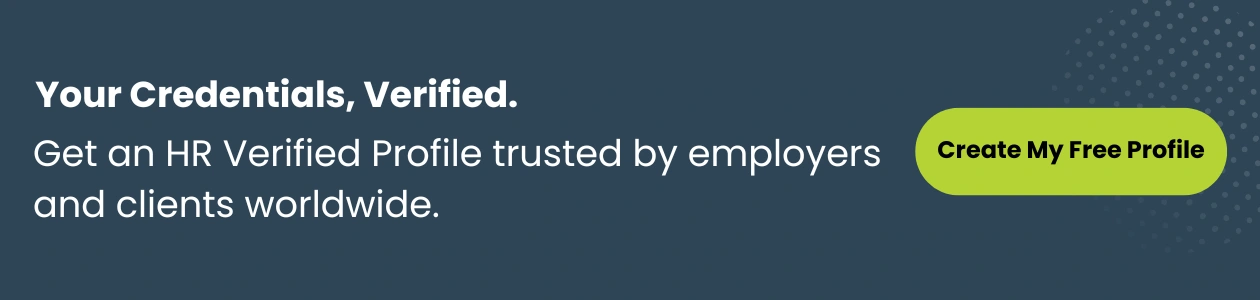 HR Verified Profile CTA