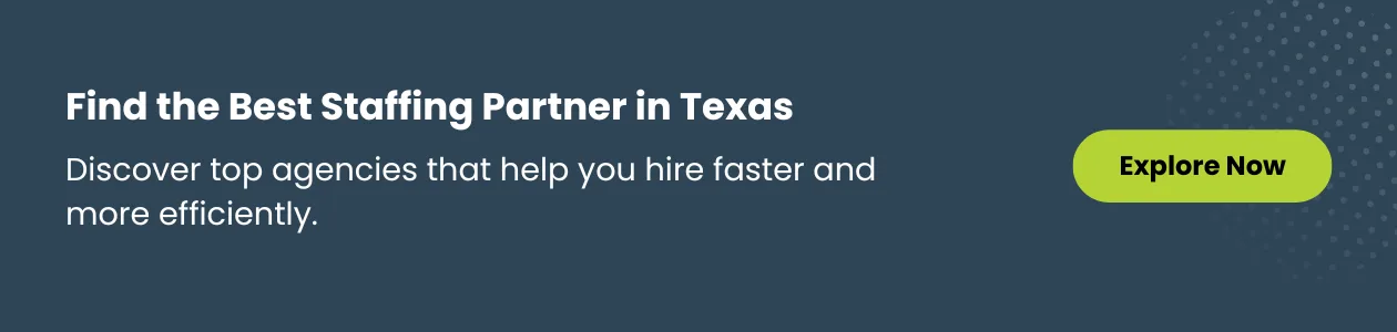 Find The Best Staffing Partner in Texas with NextInHR CTA