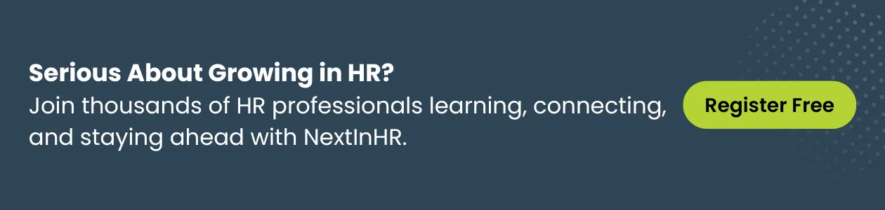 Serious about growing in HR with NextInHR