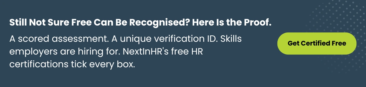 NextInHR HR Certifications CTA