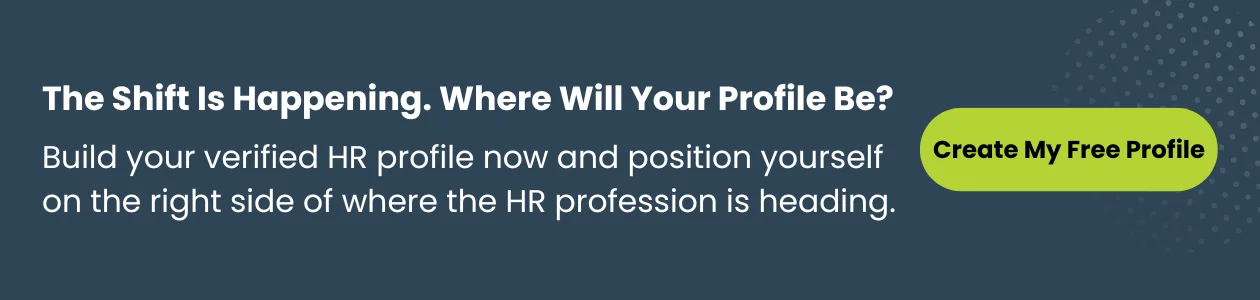 HR Verified Profile CTA