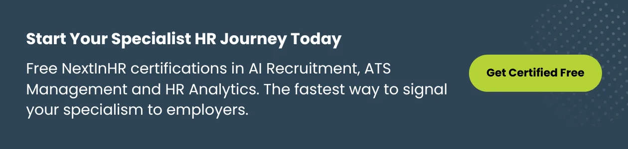 HR Certifications CTA