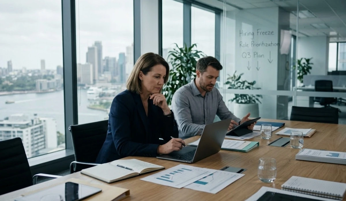 Australian Job Vacancies Fall Again as Professional Roles Take a Hit