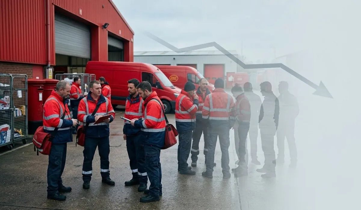 Royal Mail Plans 2,500 Job Cuts by End of 2027