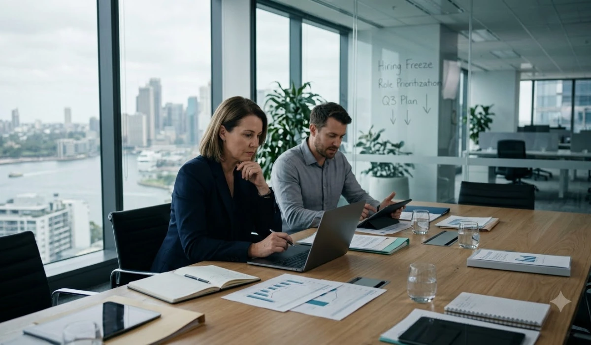 Australian Job Vacancies Fall Again as Professional Roles Take a Hit