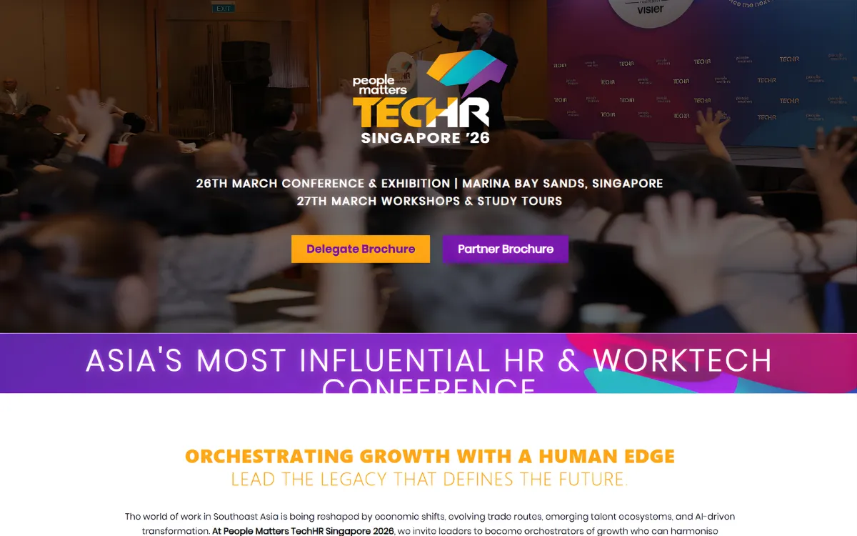 People Matters TechHR Singapore 2026 at Marina Bay Sands