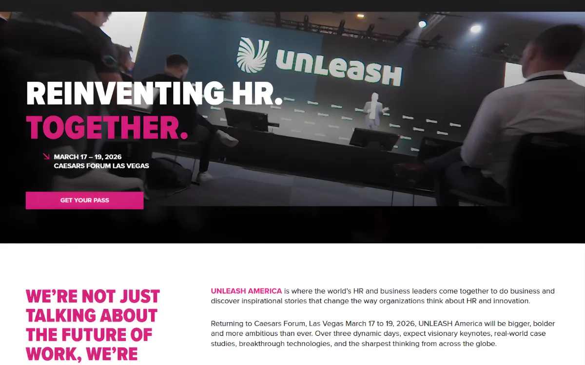 UNLEASH America - Reinventing HR. Together. 2026